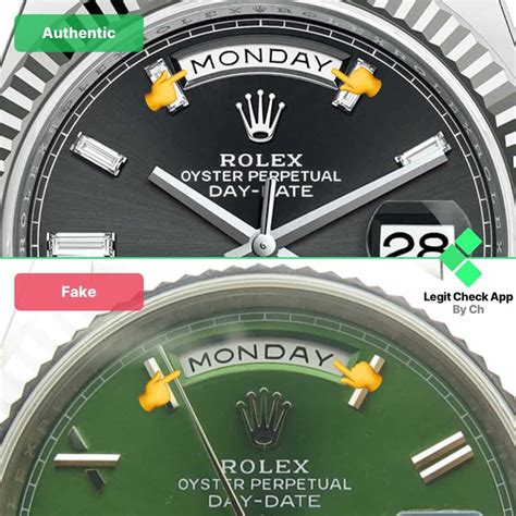 how to spot a fake daydate rolex|counterfeit rolex watches.